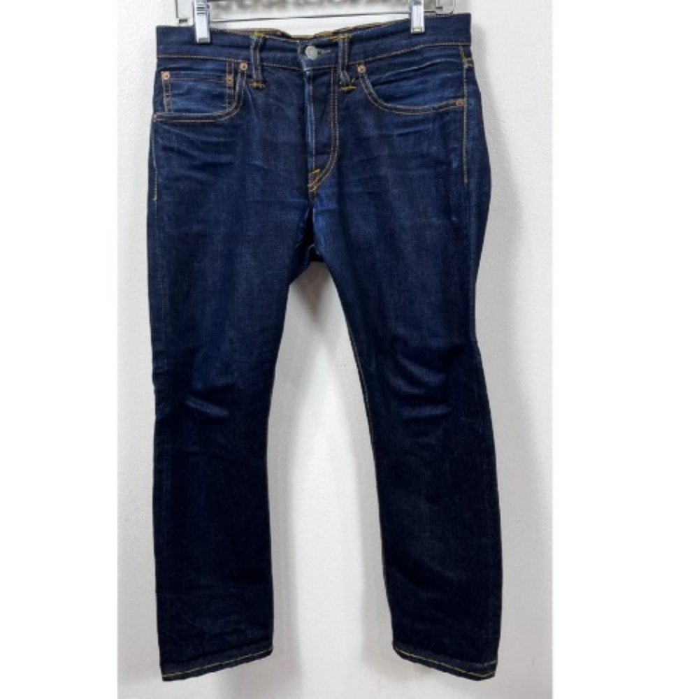 RRL SELVEDGE LOW CUT STRAIGHT LEG JEANS 32